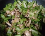 冷凍豆腐と焼きそばソースの素で青菜炒め作り方7写真