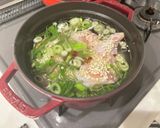 もち麦の参鶏湯作り方4写真