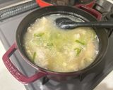 もち麦の参鶏湯作り方5写真