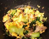 ◆中華味で◆青梗菜の卵炒め作り方9写真