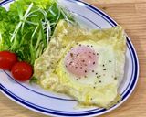 残ったライスペーパーでチーズガレット作り方4写真
