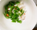 お一人様☆野菜たっぷり中華風オムライス作り方2写真