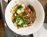 お一人様☆野菜たっぷり中華風オムライス作り方5写真