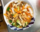 お一人様☆野菜たっぷり中華風オムライス作り方21写真