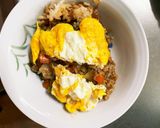 お一人様☆野菜たっぷり中華風オムライス作り方26写真