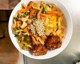 お一人様☆野菜たっぷり中華風オムライス作り方30写真