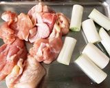 お弁当に！晩酌に！タレで香ばしい皿ねぎま作り方1写真