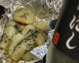 大粒生らっきょうのホイル焼き作り方11写真