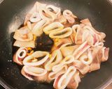 素早く簡単！ イカの生姜焼き作り方3写真