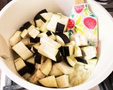 ナスのスパゲッティ(アラ・メランザーネ)作り方3写真