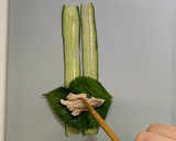 きゅうりと大葉の鶏巻き★動画あり★作り方16写真