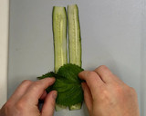 きゅうりと大葉の鶏巻き★動画あり★作り方15写真