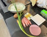 練り物たっぷりピリ辛チャーハン作り方1写真
