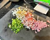 練り物たっぷりピリ辛チャーハン作り方2写真