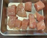 簡単☆ヤンニョムチキン作り方1写真