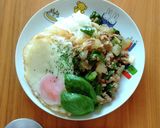 いつもの豚挽肉で♪ガパオライス♪作り方15写真