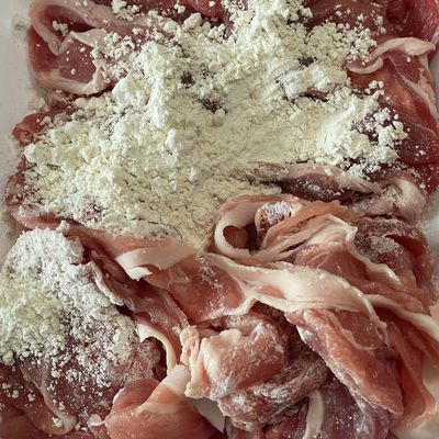 簡単！なのにご馳走✨揚げない豚こまカツ by 白いエプロンのクマ