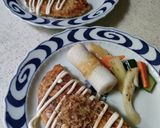 納豆のお好み焼き　ごはんで作り方4写真