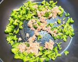ブロッコリー炒めました。作り方3写真