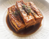 厚揚げとえのきのすき焼き風作り方7写真