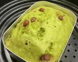 抹茶蒸しパン計量不要作り方4写真