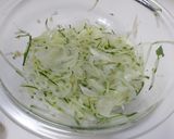 きゅうりと玉ねぎのさわやか冷製スープ作り方4写真