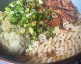 フジッリの天ぷら和風スープパスタ作り方6写真