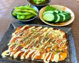 卵焼き器で作る♪四角いたこ焼き作り方3写真