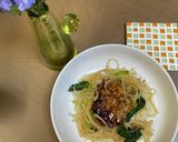 ビビンバ風つくね焼き丼作り方10写真