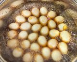 うずら卵の醤油煮☆作り方2写真