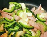 魚肉ソーセージのゴーヤーチャンプルー作り方3写真