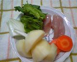 菜の花のカレー煮作り方1写真