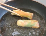 アスパラとえびの春巻きby草津市作り方7写真