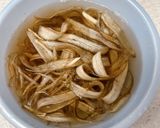 レンジで簡単♪ヒラヒラごぼうのナムル作り方2写真
