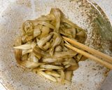 レンジで簡単♪ヒラヒラごぼうのナムル作り方5写真
