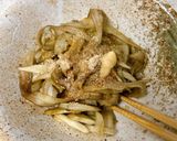 レンジで簡単♪ヒラヒラごぼうのナムル作り方6写真