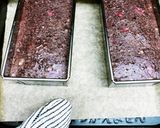 ココアとミックスベリーのお豆腐ケーキ作り方5写真