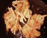じゃが芋とベビーホタテのかき揚げ天作り方7写真