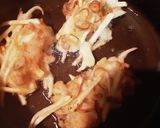 じゃが芋とベビーホタテのかき揚げ天作り方8写真
