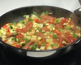 【ひと手間で美味しい】夏野菜のナポリタン作り方9写真