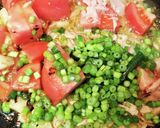 トマトとツナのペペロン♪ガーリックパスタ作り方4写真