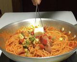 【ひと手間で美味しい】夏野菜のナポリタン作り方15写真