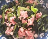 簡単★ほうれん草とコンビーフのレンチン作り方2写真