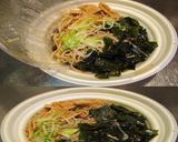 美味ドレと南蛮もみじおろしでわかめ蕎麦！作り方3写真
