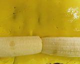 チョコバナナの台湾カステラロールケーキ作り方13写真
