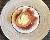 チョコバナナの台湾カステラロールケーキ作り方16写真