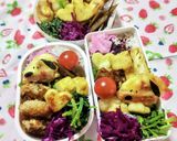 女子中学生♡お弁当作り方1写真