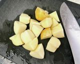 新じゃがいもの明太マヨチーズ焼き作り方2写真