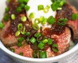 タレも簡単なローストビーフ丼作り方7写真