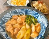 とろみが美味しい♪鶏もも肉の治部煮作り方11写真